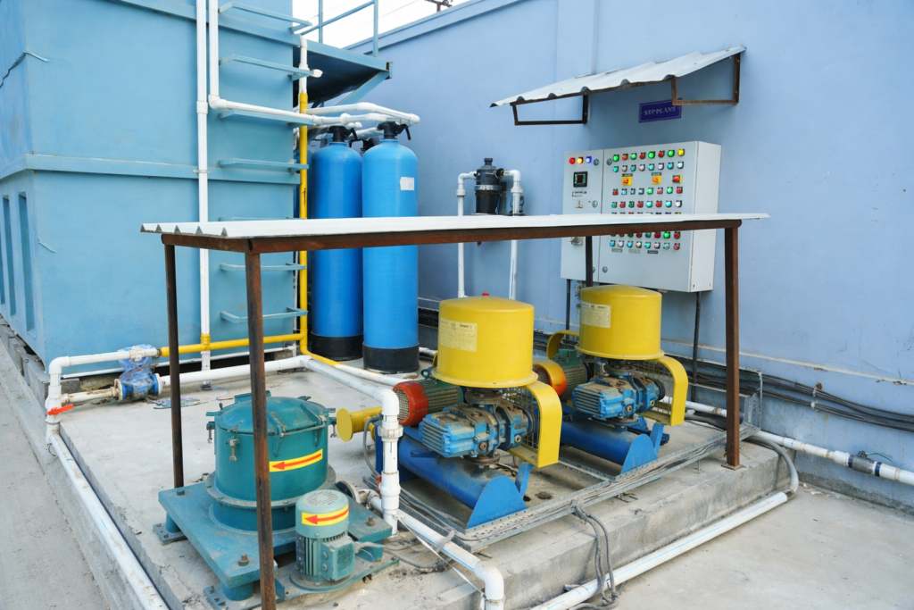 STP installation service in Hyderabad plant setup